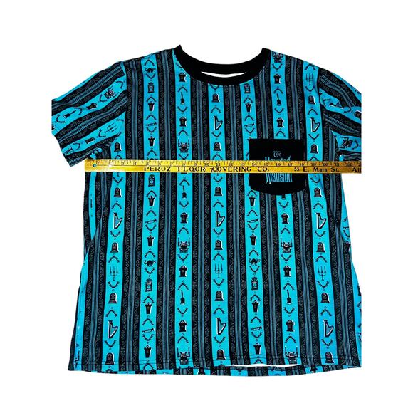 Disney's Haunted Mansion wallpaper all over print t shirt adult size large - Picture 5 of 6